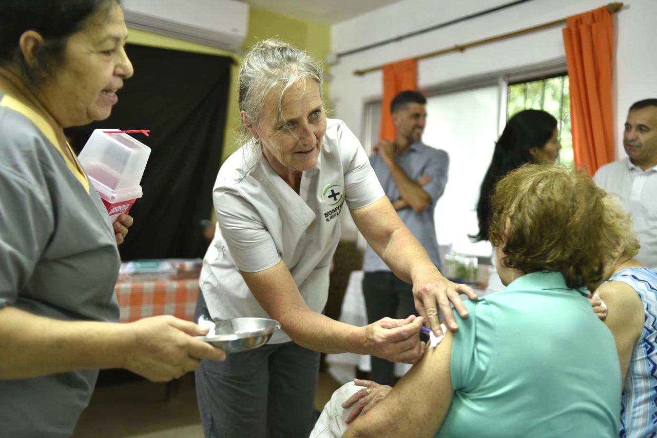 Inició la campaña de vacunación antigripal 2024 en el Chaco