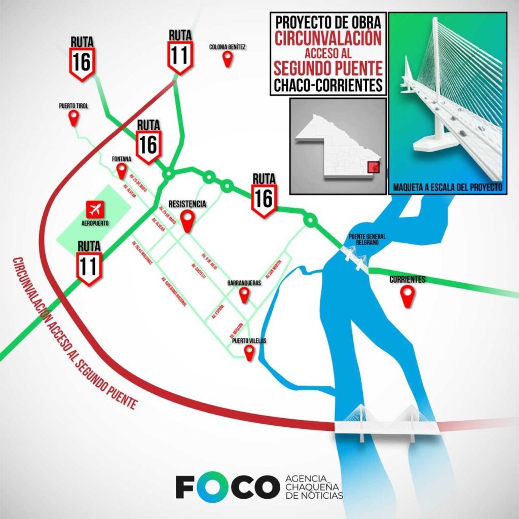 Segundo puente Chaco Corrientes todos los detalles del proyecto