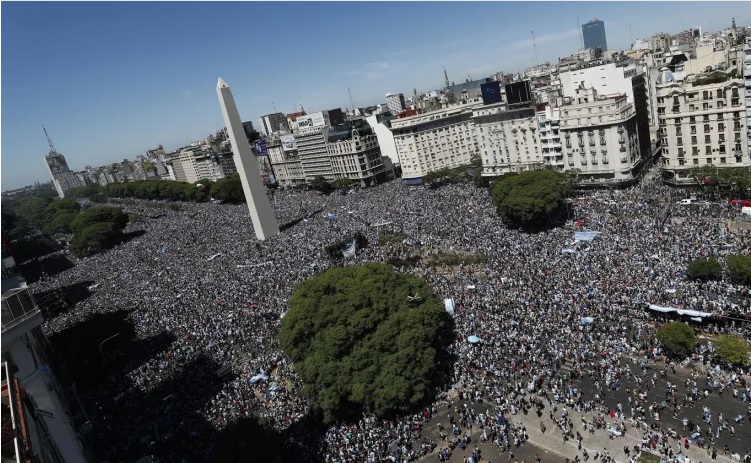 festejo argentina