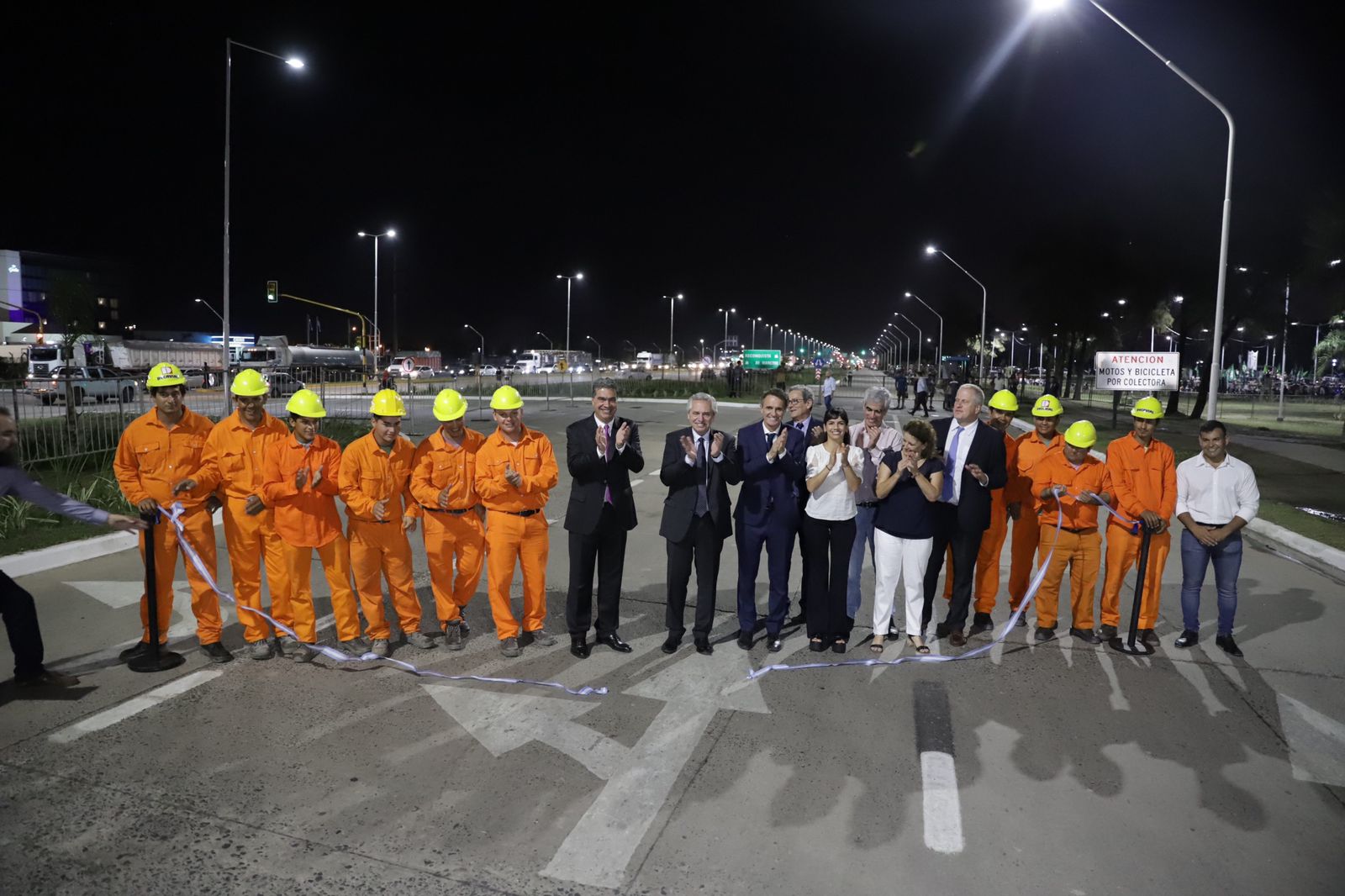 El Presidente Fern ndez y Capitanich inauguraron obras en