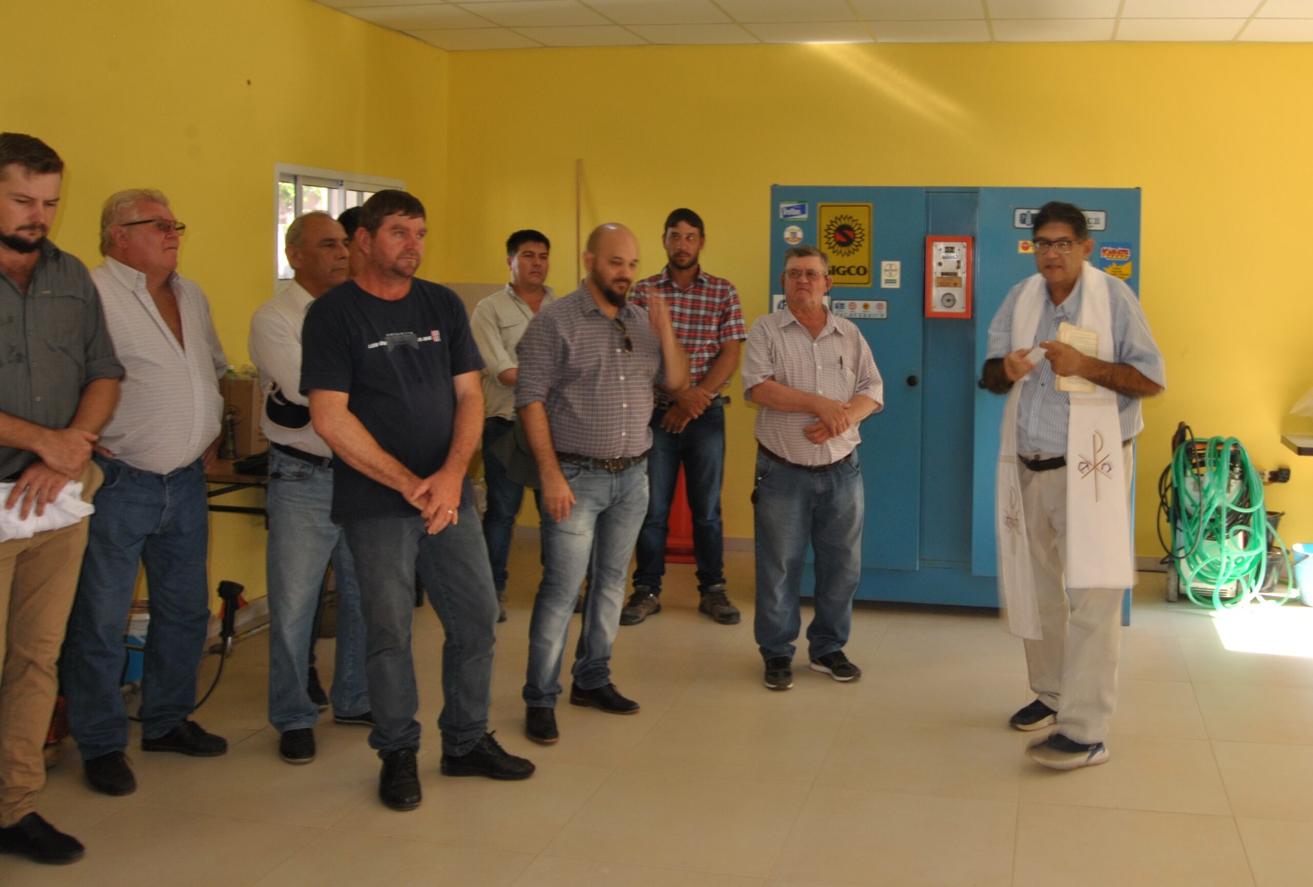 BENDICION DE LAS INSTALACIONES