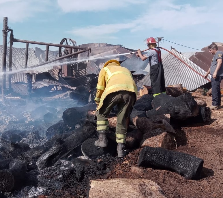 incendio aserradero