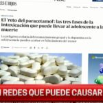 Preocupación por el reto viral en redes sociales que incentiva el consumo excesivo de paracetamol entre adolescentes