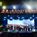 Sáenz Peña recibió sus 114 años con un multitudinario festejo en el Mural del Centenario