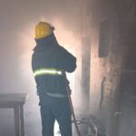 Una vivienda fue arrasada por el fuego en Chacra 41