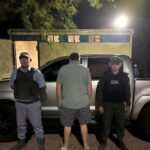 Por una alerta de la policía de Castelli, detuvieron a un hombre que  intentaba escaparse a Salta