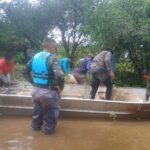 Intensos trabajos para llevar asistencia a familias  aisladas