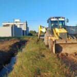 El municipio trabaja en la limpeiza del Canal N° 1