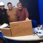 Instalan antenas de Starlink en escuelas de la Regional Educativa II