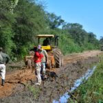 La Secretaria de la Producción recorrió diversas zonas rurales afectadas por las inundaciones