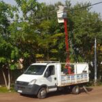 Continúan los trabajos de recambio de luminarias en la ciudad