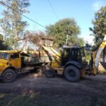 Continúan los trabajos de limpieza en distintos puntos de la ciudad