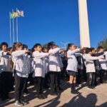 Más de mil niños de Castelli realizaron su promesa de lealtad a la bandera