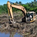Castelli intensifica trabajos en los desagües pluviales de la ciudad