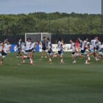 Nahuel Molina se metería en el once de Argentina contra Austria y Julián Álvarez pide pista