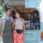Llegaron desde México a Castelli en una combi: la aventura de Jaime y Fabi