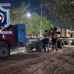La División Rural secuestró 13 toneladas de quebracho colorado