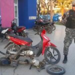 Castelli: encontraron una moto en un baldío