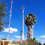 Telecom instala una antena  de 45 metros para el servicio 5G