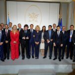 Zdero participó en París del encuentro entre  Javier Milei, y su par de Francia, Emmanuel Macron,