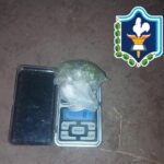 Castelli: demoran a un joven con marihuana durante una investigación