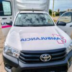 El Gobierno entregó una ambulancia usada al hospital de El Sauzalito